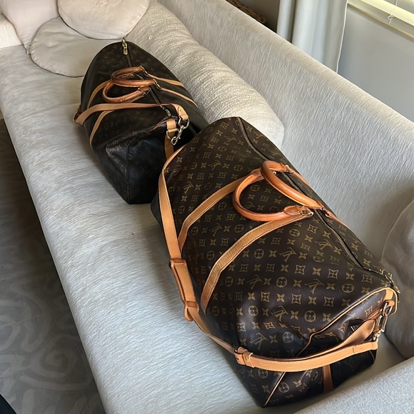 2 Louis Vuitton Keepall Bandouliere bundle - Picture 15 of 16